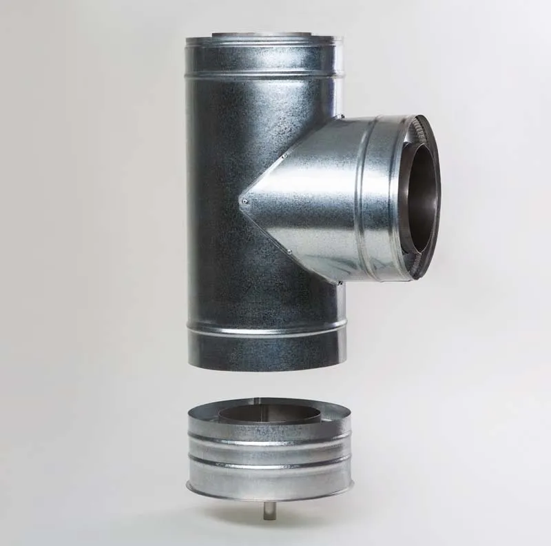 Н/ОЦ Тройник 90° двуст.s0,5 мм (AISI 304/ОЦ) d180/250 мм