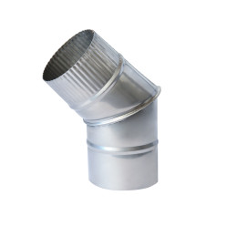 AISI 304 Відвід 45° сегментний s0,5 мм d160 мм