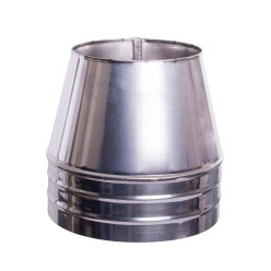 Н/Н Конус вент. двост.s0,5 мм (АISI 304/430) d200/260 мм