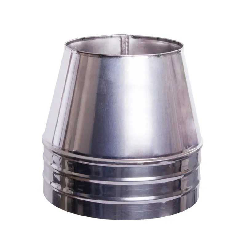 Н/Н Конус вент. двост.s0,5 мм (АISI 304/430) d100/160 мм