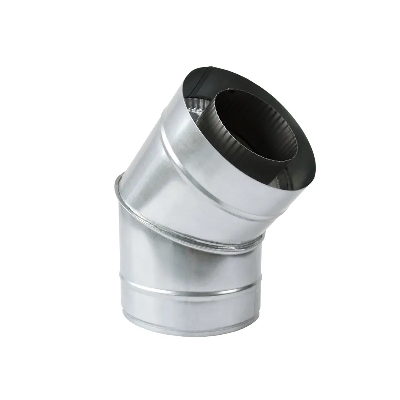 Н/ОЦ Отвод 45° двуст.s0,5 мм (AISI 304/ОЦ) d110/180 мм