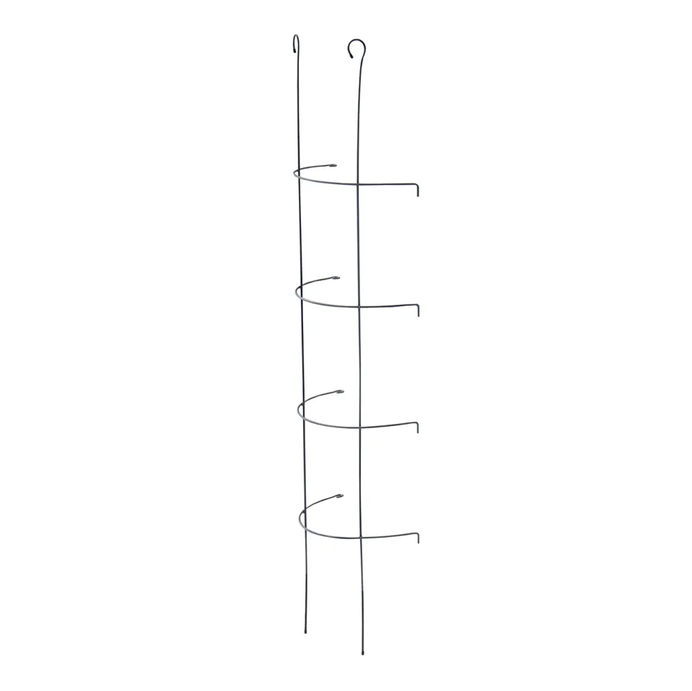 Підтримка для рослин металева "Півонія" півколо 300*1300 мм (графіт)